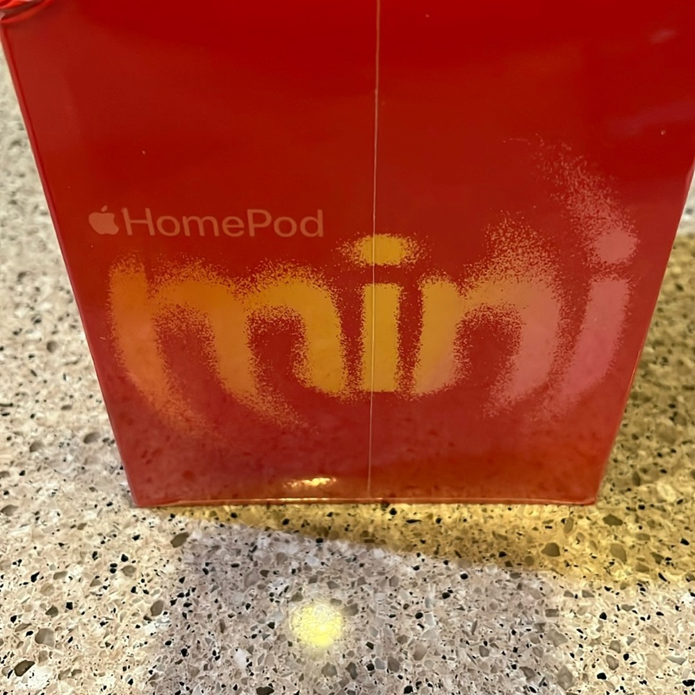Apple Home POD Mini  in Red NWT